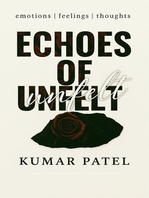 cover image of Echoes of Unfelt